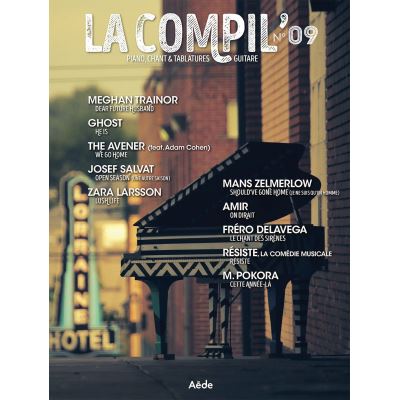 La Compil' N°9 Piano, Chants Et Tablatures Guitare