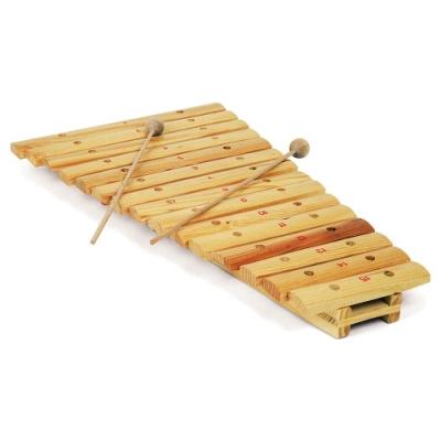 Xylophone à quinze notes… En bois naturel vernis…