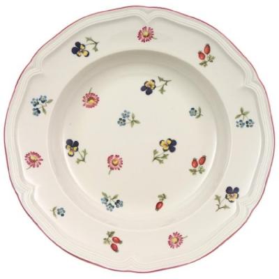 VILLEROY & BOCH PETITE FLEUR ASSIETTE CREUSE 23 CM