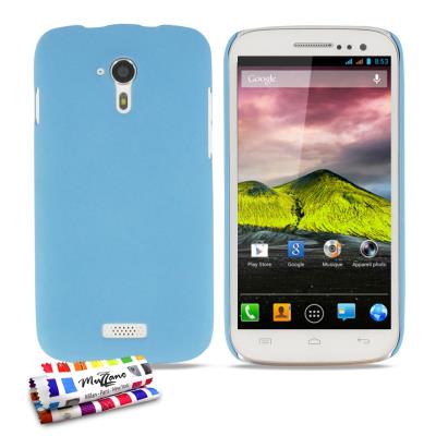 Coque rigide ORIGINALE Ultra Fine Bleu lagon Le Pearls de MUZZANO pour WIKO CINK FIVE