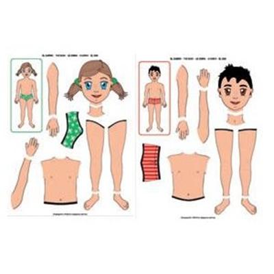 Jeu éducatif Apli - Gommettes le corps