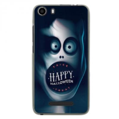Coque souple pour Wiko Lenny 2 avec impression Motifs zombie trick treat