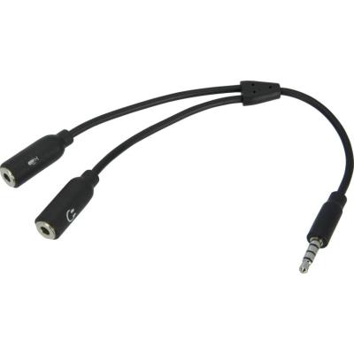 Cordon et adaptateur vidéo noir Konix
