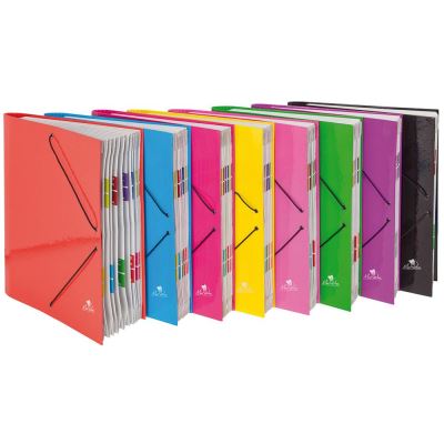 Classeur acordeon en cartón doublée A4
