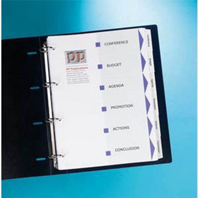 Jeu d’intercalaires 6 positions pour imprimante Index Maker