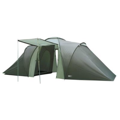 High peak como 6 tente familiale vis-à-vis vert olive clair foncé