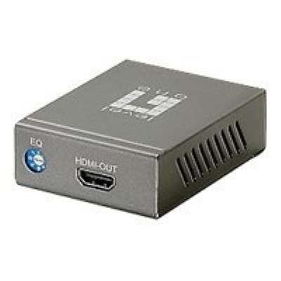 LevelOne HDSpider HVE-9000 HDMI Cat.5 Receiver (Long) - rallonge vidéo - HDMI