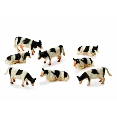 8 VACHES FRISONNES