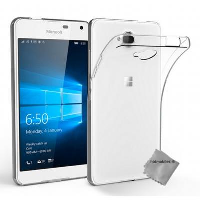 Housse etui coque gel fine pour Microsoft Lumia 650 - TPU TRANSPARENT