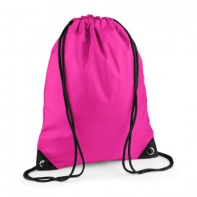 Sac à dos à bretelles - gym - linge sale - chaussures - BG10 - rose fuschia