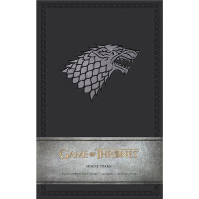 Game Of Thrones Ruled Journal: House Of Stark (Hardcover)