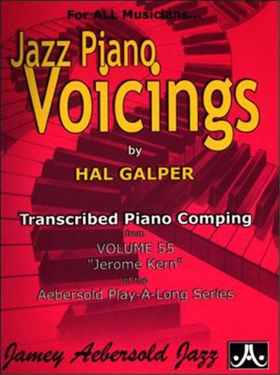Jazz Piano Voicings Aebersold Vol.55 By Hal Galper + Cd
