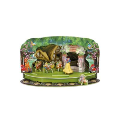 Bullyland - Blanche Neige et les Sept Nains Playset avec figurine Magic Moments Bl