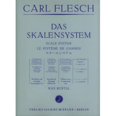 Méthodes et pédagogie Ries und Erler FLESCH CARL - LE SYSTEME DE GAMMES Violon