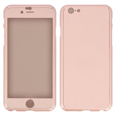 Wave Concept - Coque 360 En Rubber Pour Iphone 6+/6s+ Rose Gold