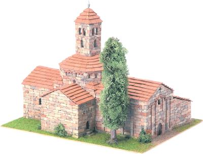Maquette eglise romanica 7 domus kits