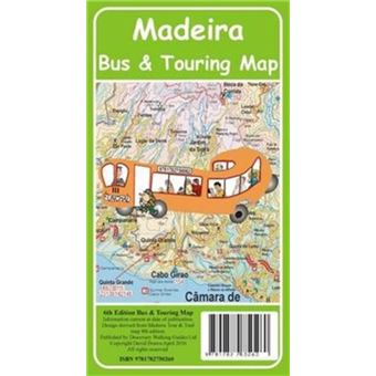 Madeira Bus & Touring Map (Map) David Brawn, Ros Brawn - Poche - David ...