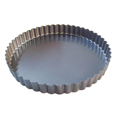 Moule à tarte rond cannelé 24cm De buyer 4705.24