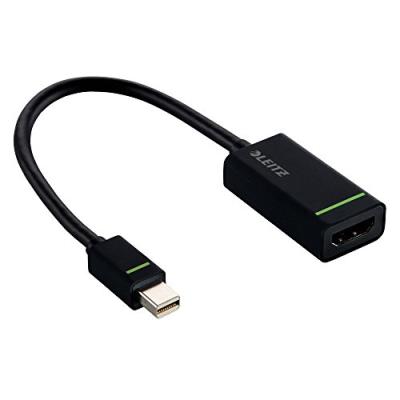Leitz Adaptateur Mini Display Port vers HDMI-63100095- 15 cm, Noir