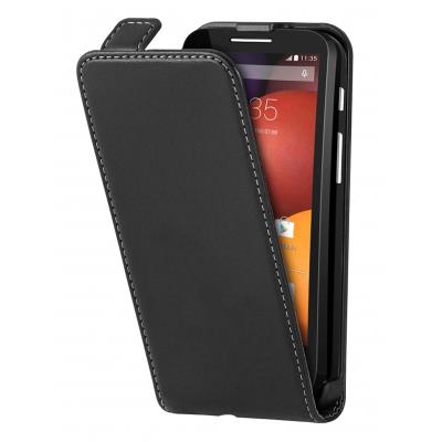 Housse Moxie Trendy Noire pour Motorola Moto E