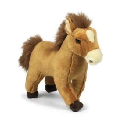Wwf - 15173001 - Peluche - Cheval Sauvage - Beige - 23 Cm