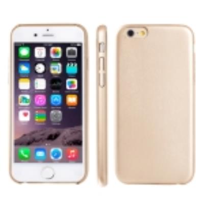 Iphone 6:Coque Housse Cuir PU Doré Ultra-Mince