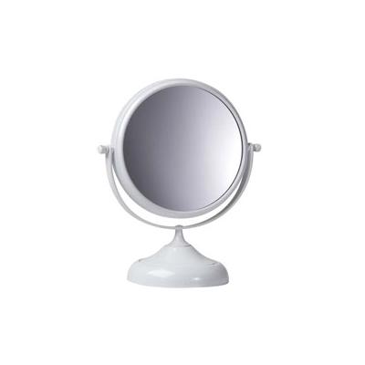 Pradel miroir grossis.s/pied epoxy blanc