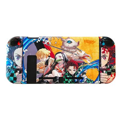 Coque de Protection pour Nimtendo Switch Frusde Demon Slayer Anime Peint Housse OLED