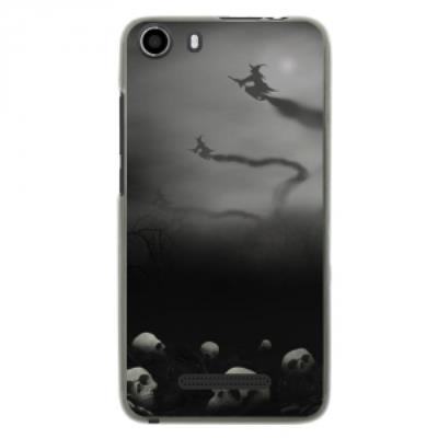 Coque souple pour Wiko Lenny 2 avec impression Motifs Sorcières balais