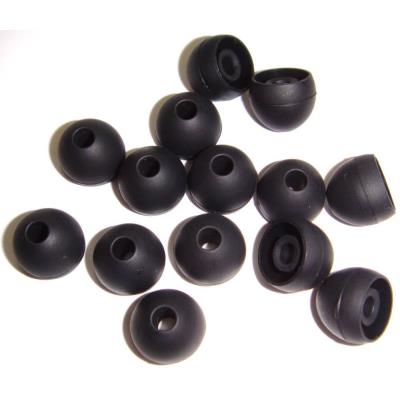 Xcessor Embouts de Remplacement en Silicone 7 Paires. Moyenne. Noir