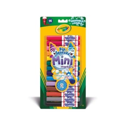 Crayola - loisir créatif - 14 mini feutres à colorier