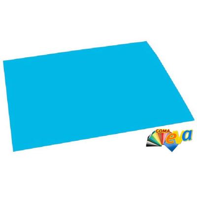 Feuille gomme Eva 40x60 Bleu clair