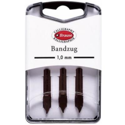 Brause Plume D'Écriture Pour La Ronde Bandzug 1,0 Mm