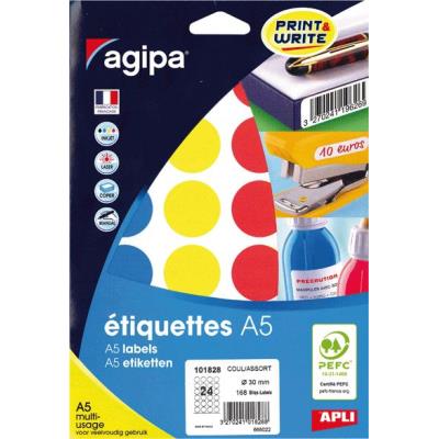 Etui de 168 pastilles multi-usage couleurs assorties
