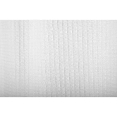 Opportunity 11x04180 rideau de douche nid d'abeille polycoton blanc