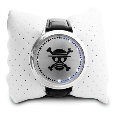 Montre LED tactile tête de mort one piece original