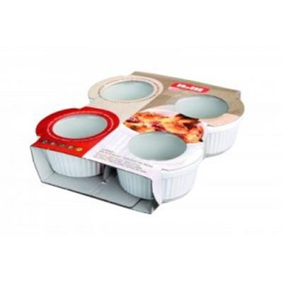 Ibili - Ustensiles Et Accessoires De Cuisine - Lot 4 Ramequins Céramique ( 230010-4 )