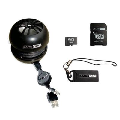 Petit haut parleur Gameron Media Sound Pack pour MP3/4 Mobiles DSI