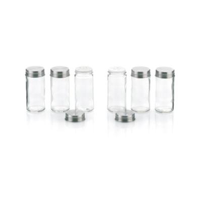 kela fidelis 10859 lot de 6 bocaux à épices en verre