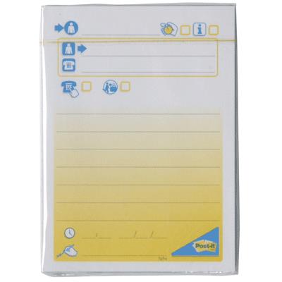 POST IT Bloc  message telephone 102x74mm 
