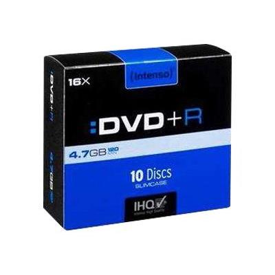 Intenso - DVD+R x 10 - 4.7 Go - support de stockage