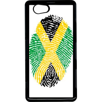 Coque sony z1 mini empreinte digitale drapeau jamaica