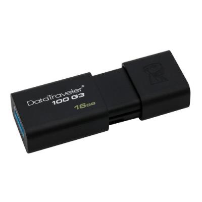 Kingston Technology Datatraveler 100 G3 Clé Usb 3.0 16 Go Noir
