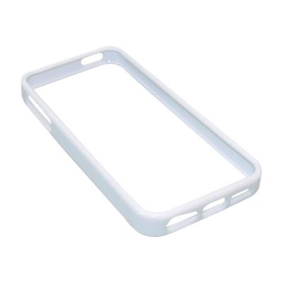 Sandberg Soft frame - Beschermframe - wit - voor Apple iPhone 5