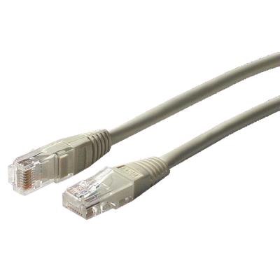 Cordon réseau RJ45 Cat. 6 non blindé UTP gris 0.50 m