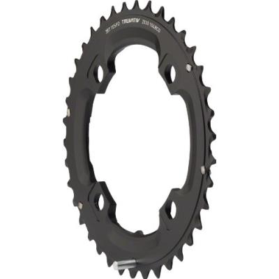 Truvativ plateau vtt 38t de 4 104 mm bcd l-pin noir blast alu 2 x 10 (38-24 s1 chainline (49 mm)