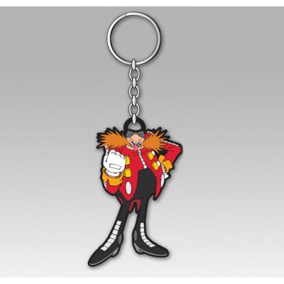 SONIC - Porte-clef gomme de Dr Robotnik Eggman (6cm)