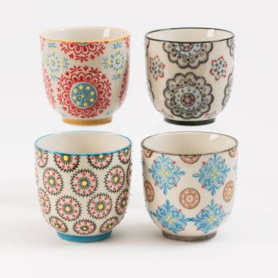 Table Passion - Coffret 4 Gobelets 7Cm Boheme