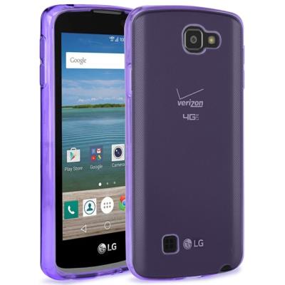 LG K4 Etui Housse Coque de protection Ultra Fine Silicone TPU Gel Pour LG K4 (Jelly - Violet)