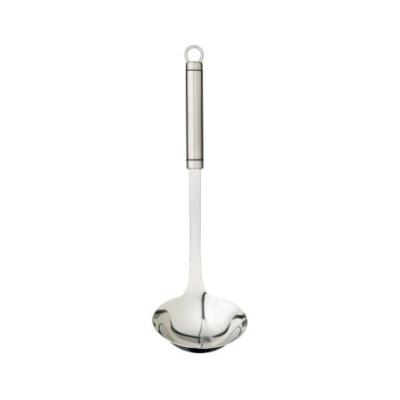 KITCHEN CRAFT GRANDE LOUCHE PROFESSIONNELLE AVEC LONG MANCHE OVALE ACIER INOXYDABLE